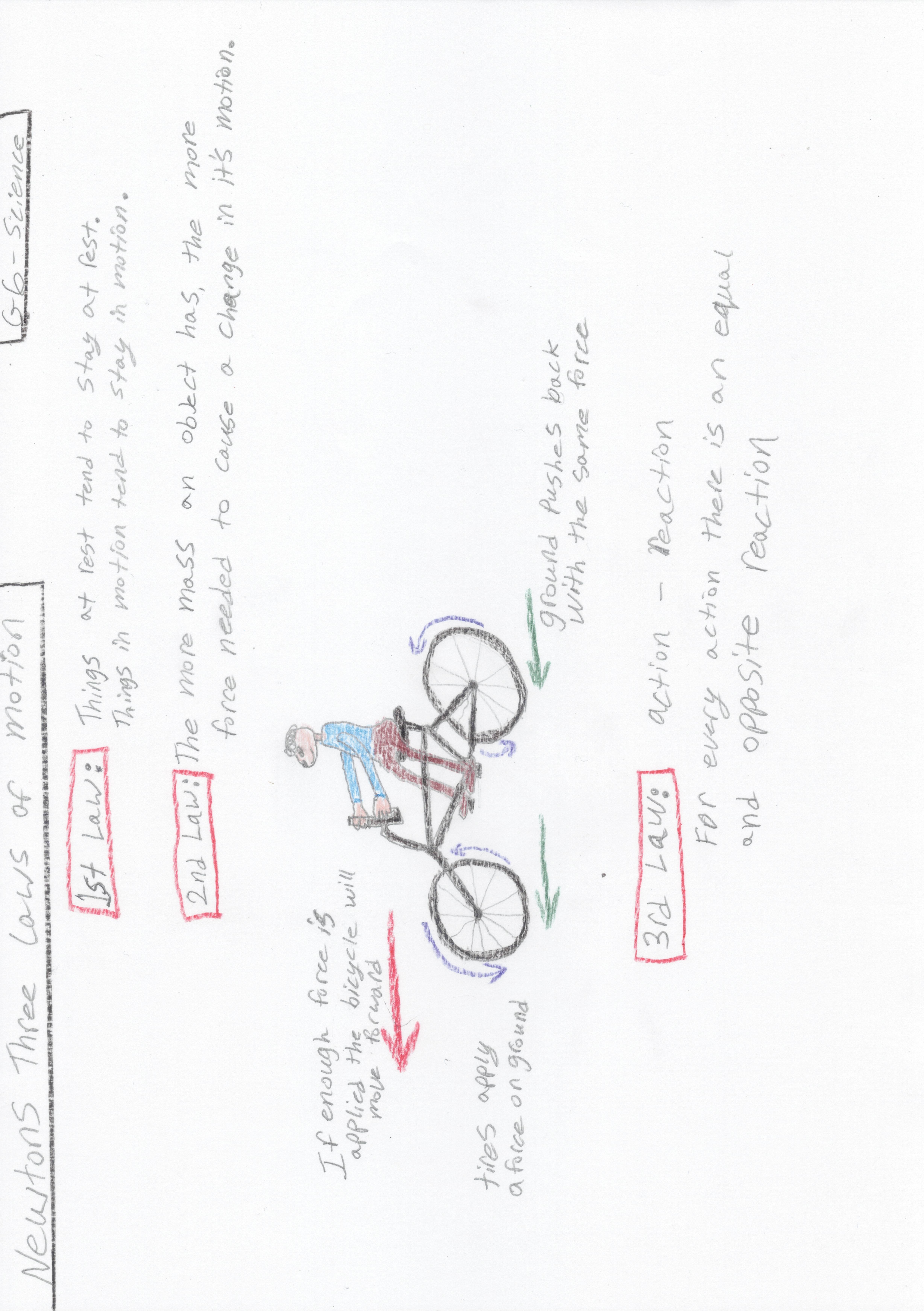 Three Laws of Motion